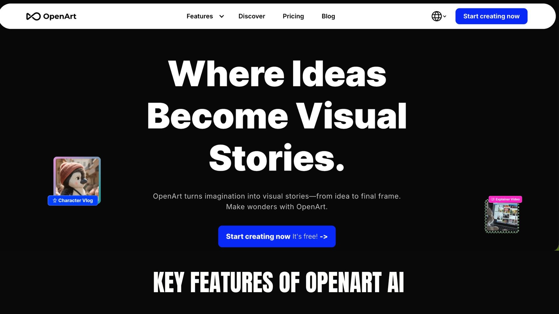 openart ai key features