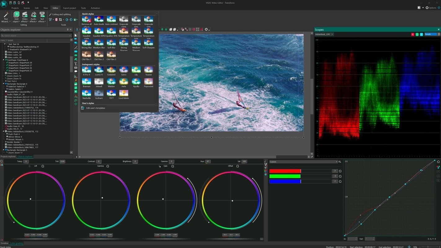 vsdc video editor