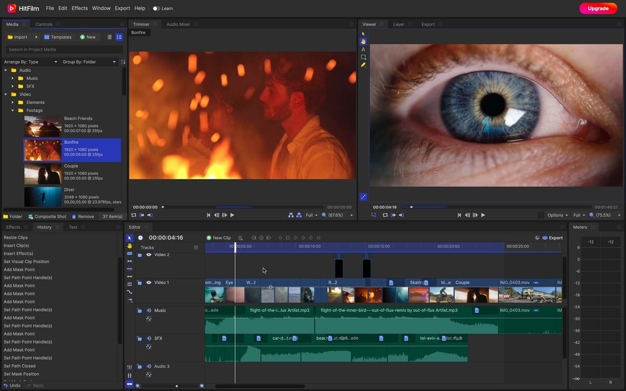 hitfilm video editor