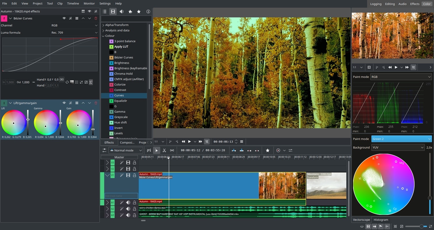 kdenlive video editor