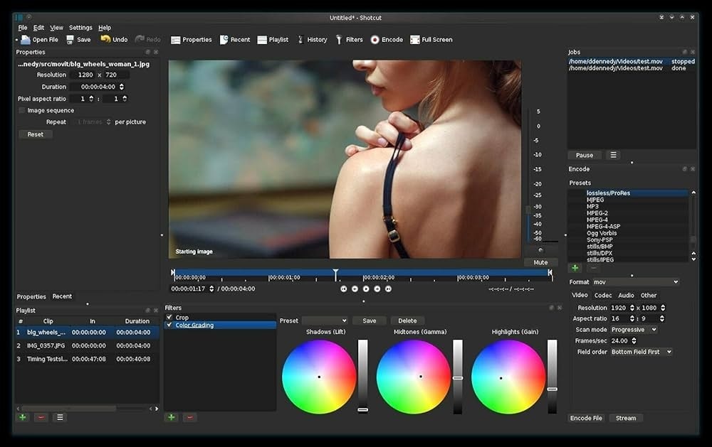 shotcut video editor