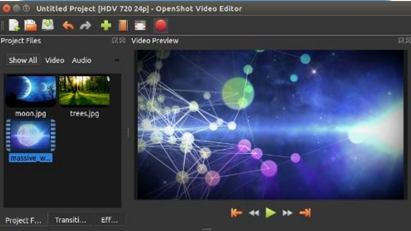 openshot how to crop video