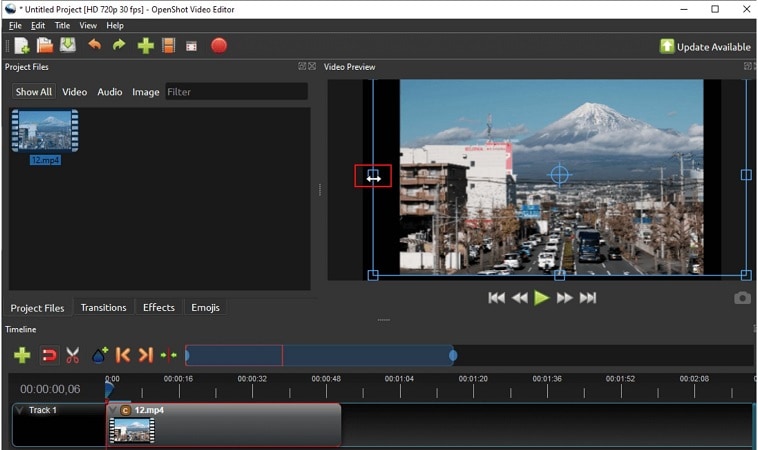 scale the video