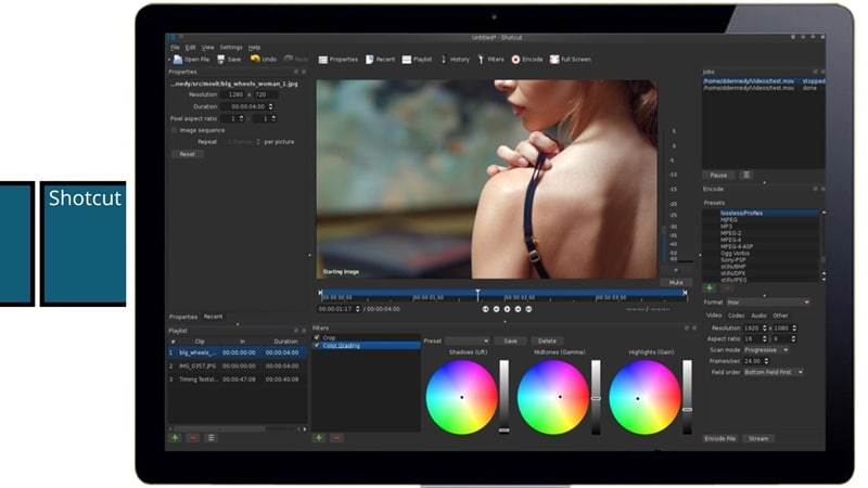 shotcut free video editor