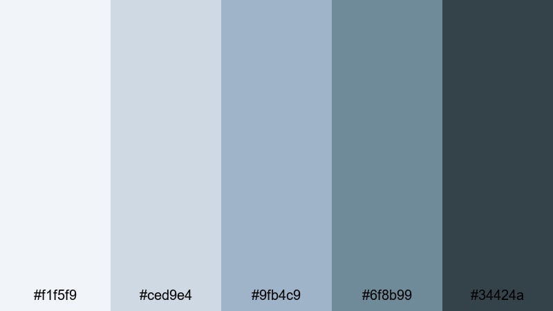 oracle of delphi mist greek mythology color palette with hex codes