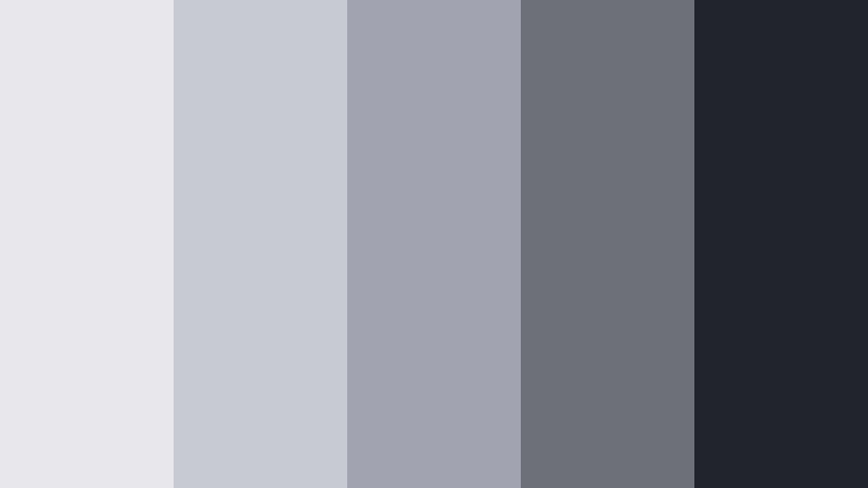 orbital shadow fade silver moon color palette with hex codes