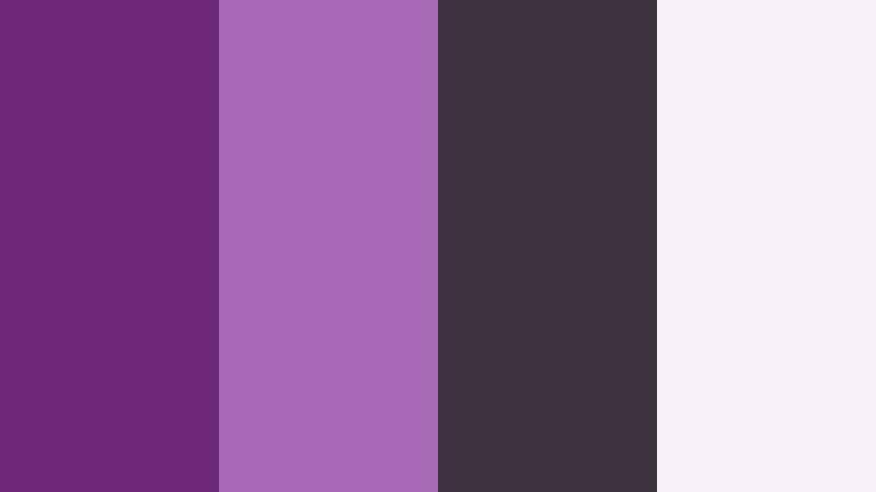 orchid and charcoal luxe deep orchid color palette with hex codes