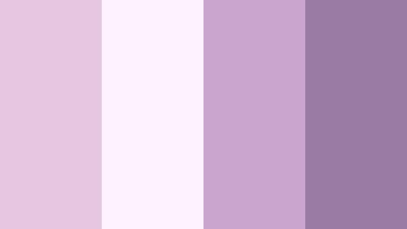 orchid lace daydream orchid smoke color palette with hex codes