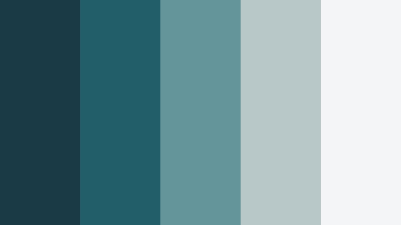 overcast breakwater ocean drift color palette with hex codes