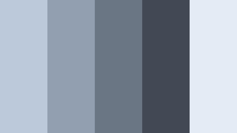 overcast city grid pale sky color palette with hex codes