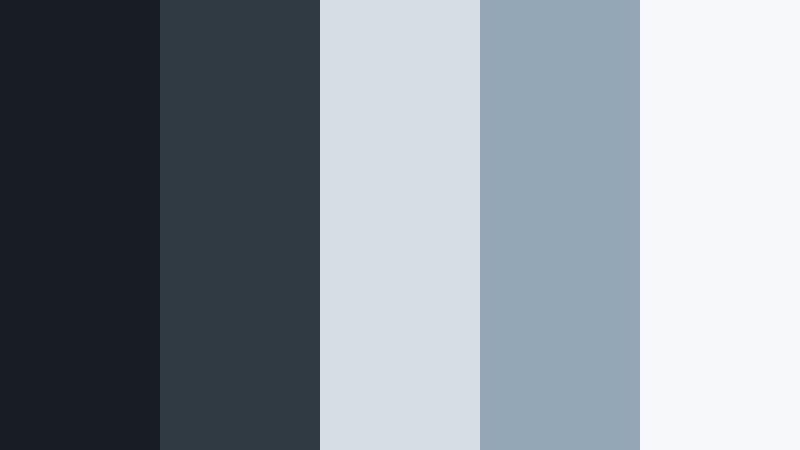 overcast harbor drift velvet charcoal color palette with hex codes