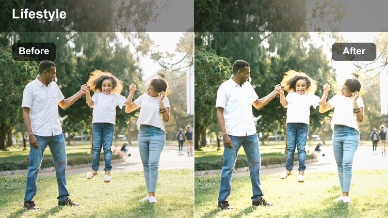 Overhead view of a dinner table with hands arranging items in a daily routine scene.