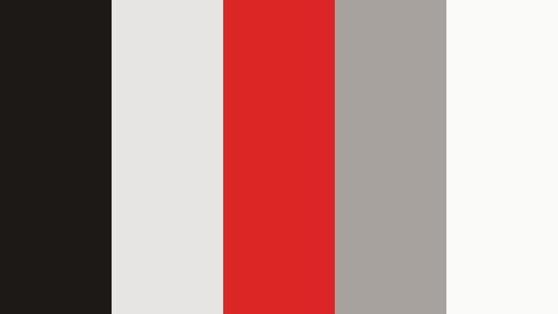 paper cut noir 2d animation color color palette with hex codes