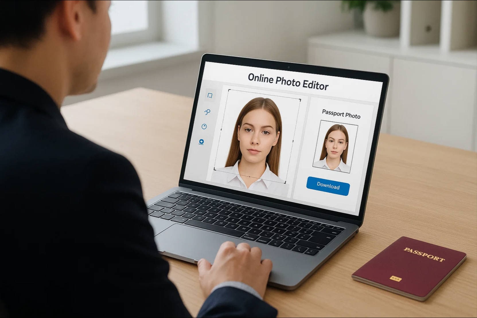 créer une photo d'identité en ligne