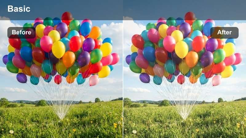 Daytime outdoor wedding ceremony with pastel, airy color grading.