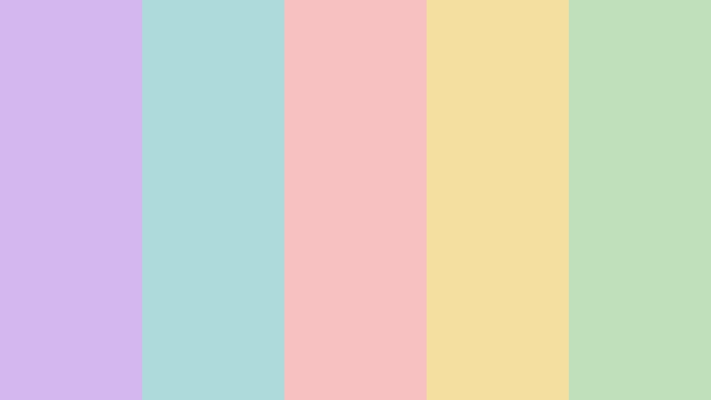 pastel arcade pastel color color palette with hex codes