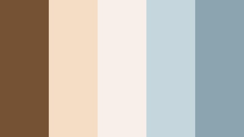 pastel breeze oakwood oakwood color palette with hex codes