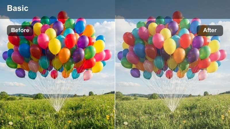 Toddler birthday party decorated in pastel colors with a soft dreamy video filter