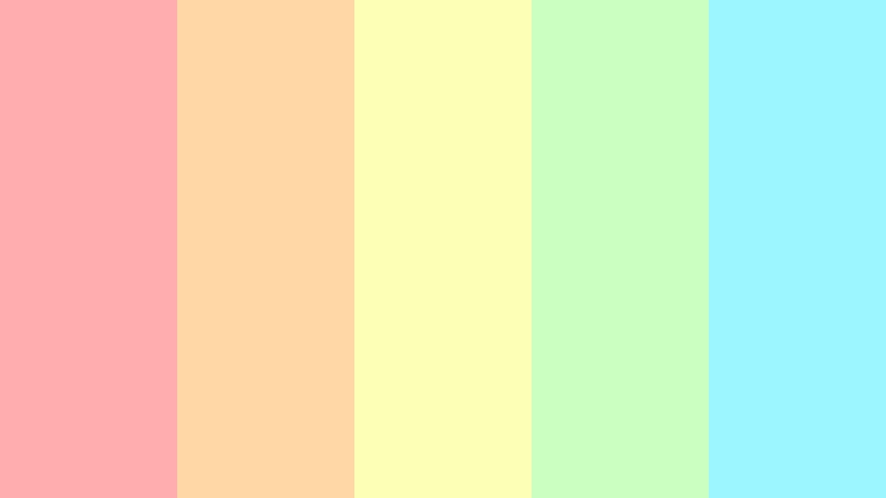 pastel picnic bright color palette color palette with hex codes