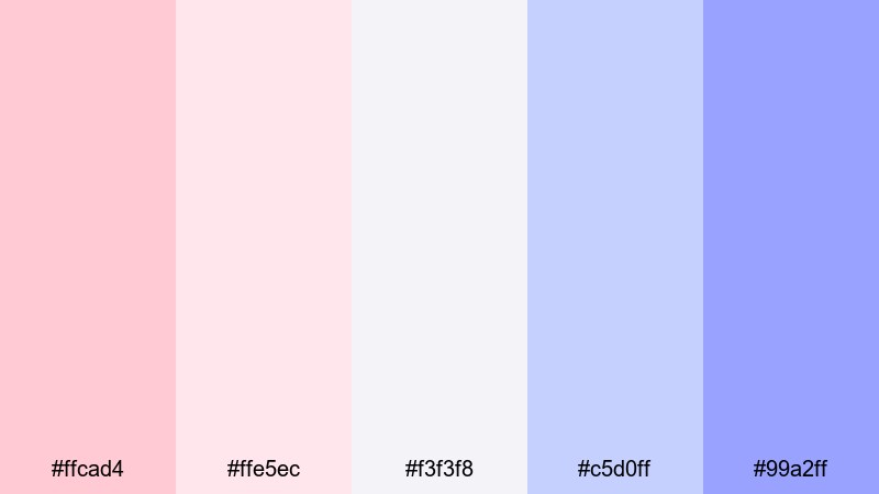 pastel pink tech ui pastel pink color palette with hex codes