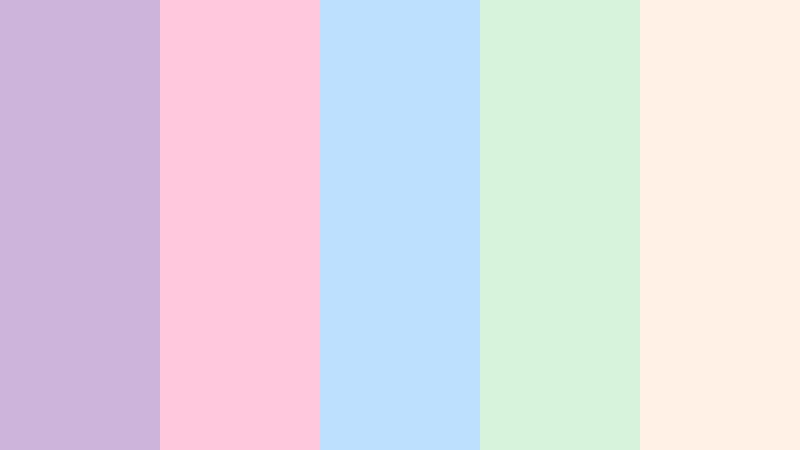 pastel shader bloom 3d animation color color palette with hex codes