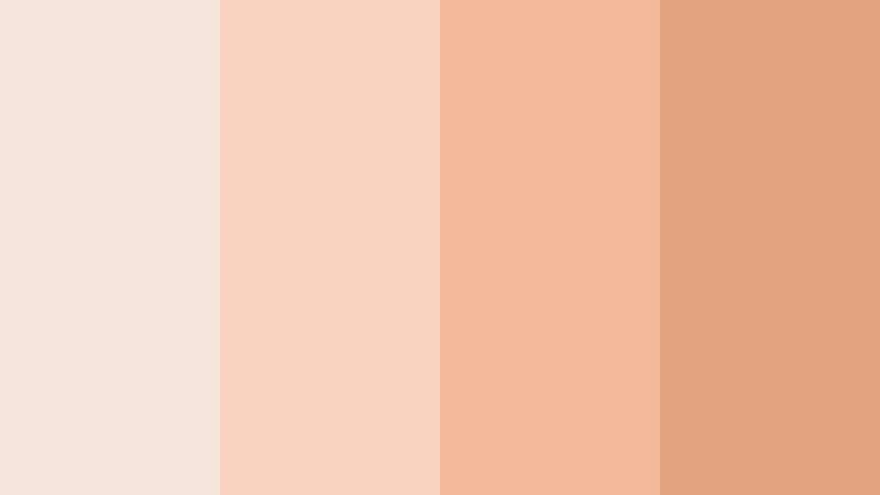 peach beige champagne glow peach beige color palette with hex codes