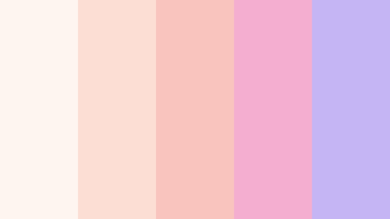 peach beige cotton candy sky peach beige color palette with hex codes
