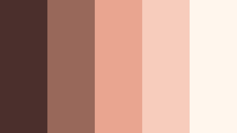 peach lightbox product video color color palette with hex codes