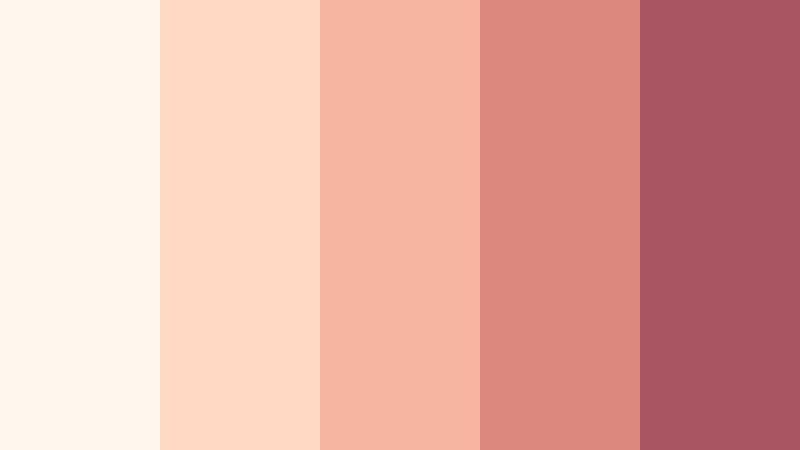 peach petal glow dreamy color palette color palette with hex codes
