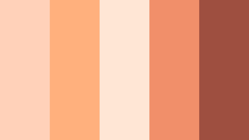 peachy party wishes birthday video color color palette with hex codes
