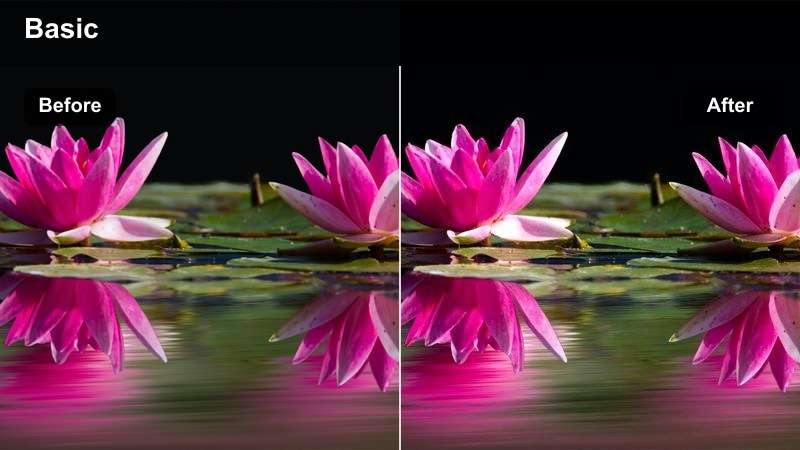 A close-up vertical creator tutorial with warm peachy color grading