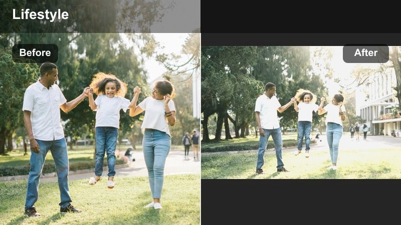 Creamy soft-focus lifestyle shot with gentle highlights and low contrast