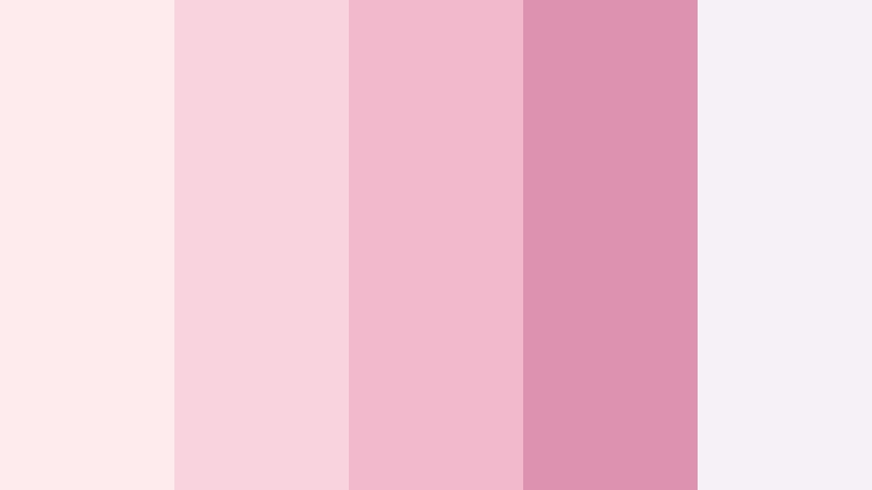 peony whisper warm blush color palette with hex codes