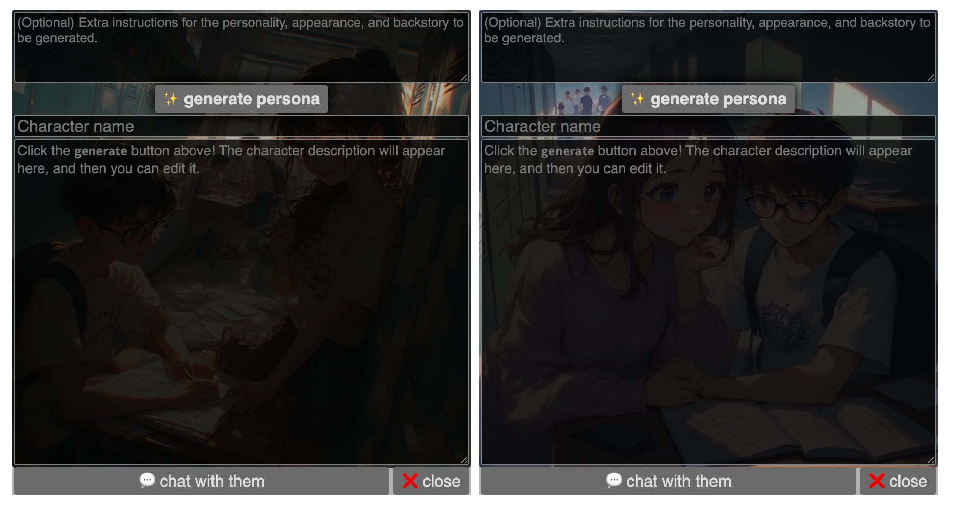 perchance ai image generate persona