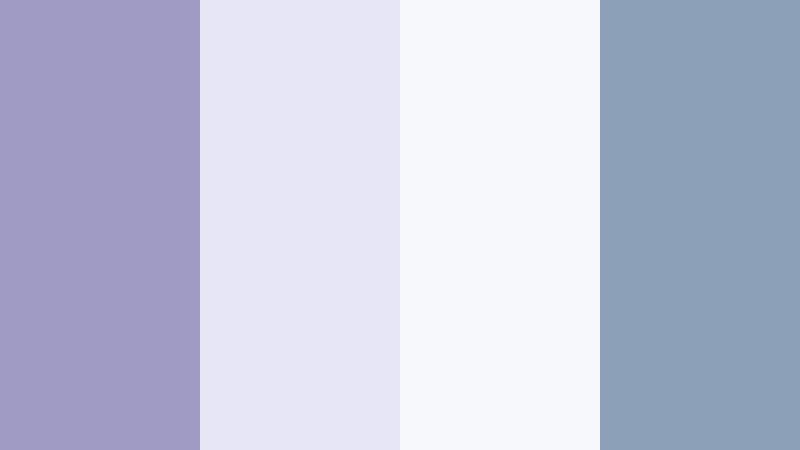 periwinkle air workspace dusty periwinkle color palette with hex codes