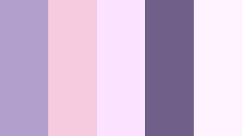 petal haze reverie metallic lavender color palette with hex codes