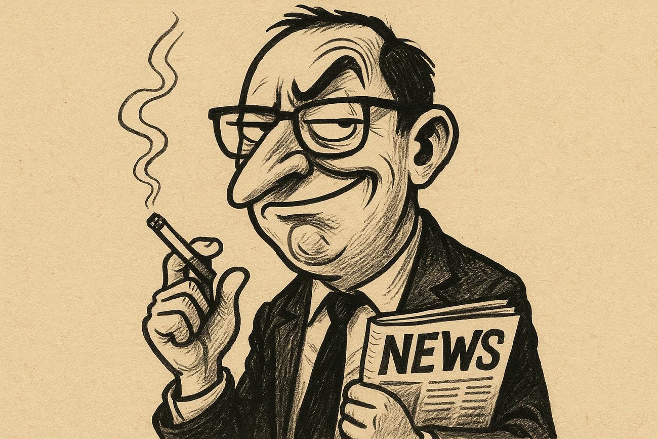 satirical or parodic profile pic