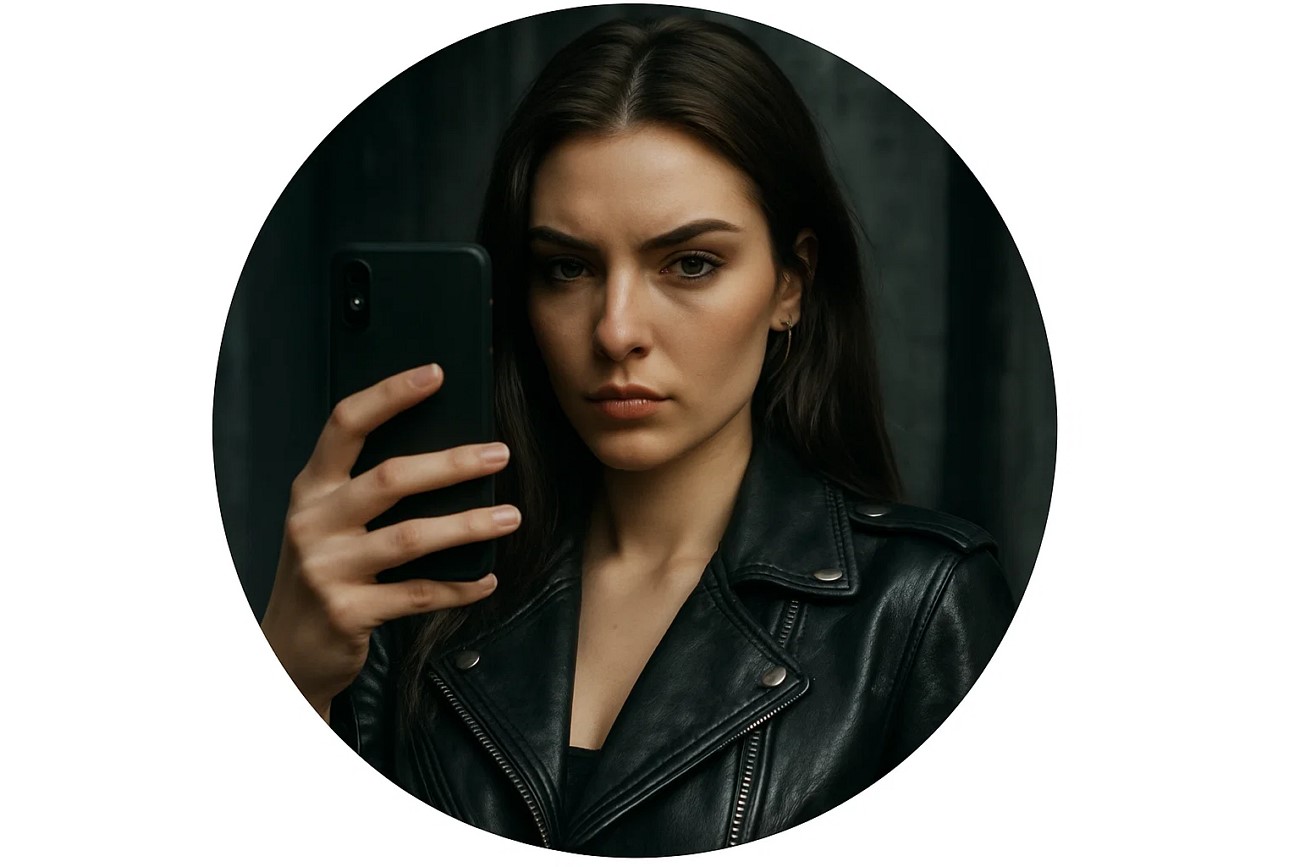 cool black leather jacket dp