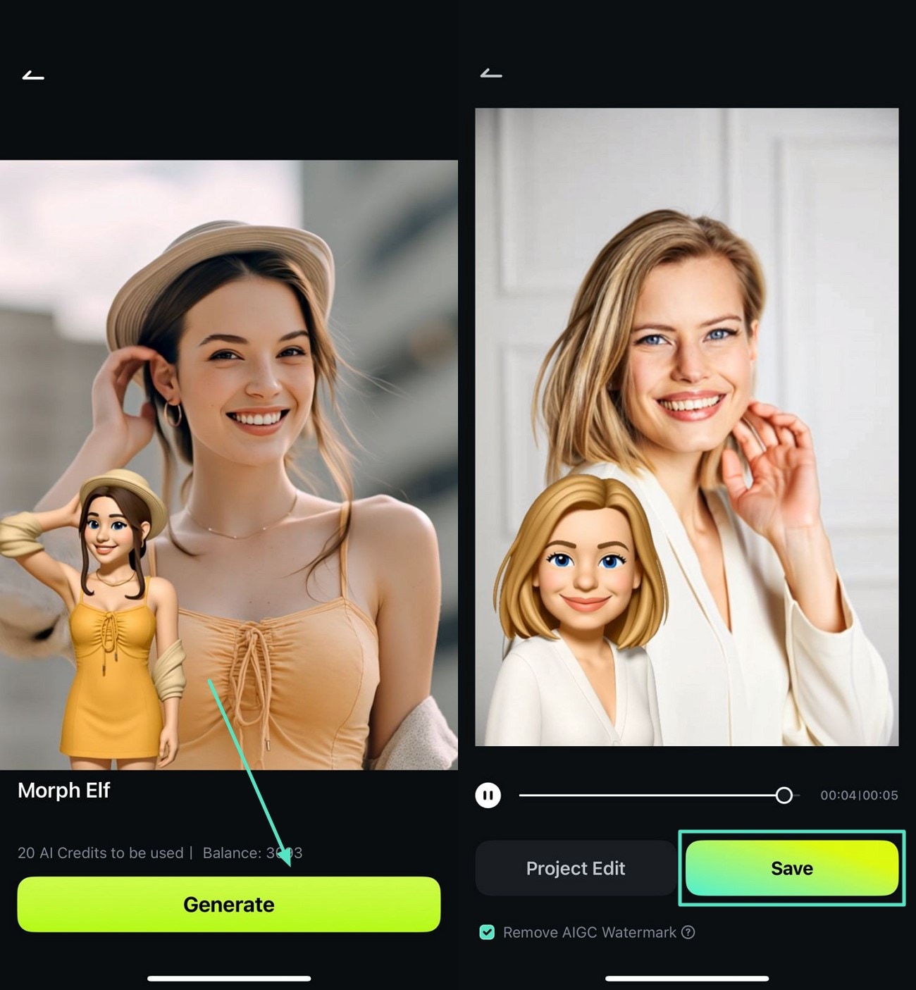 generate and edit ai video