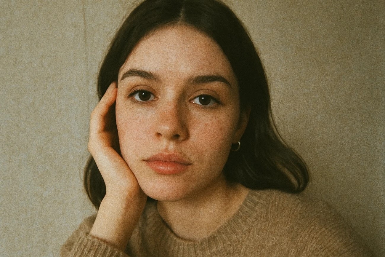 retro film selfie pfp