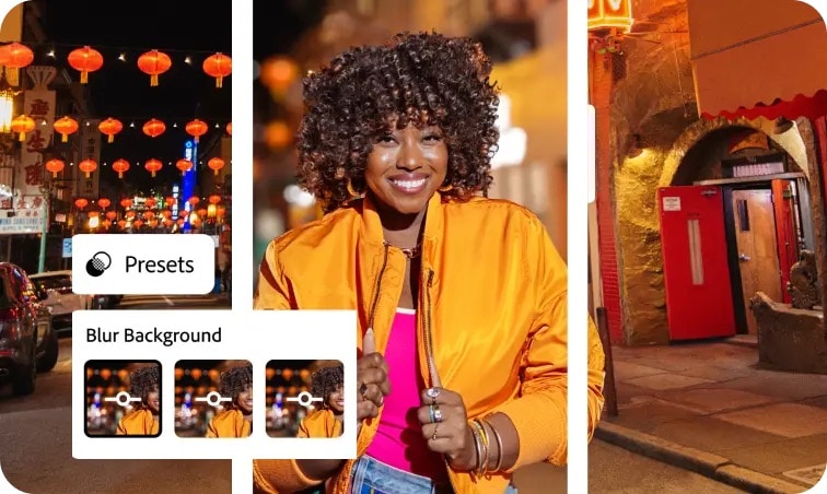 lightroom blur photo background editor