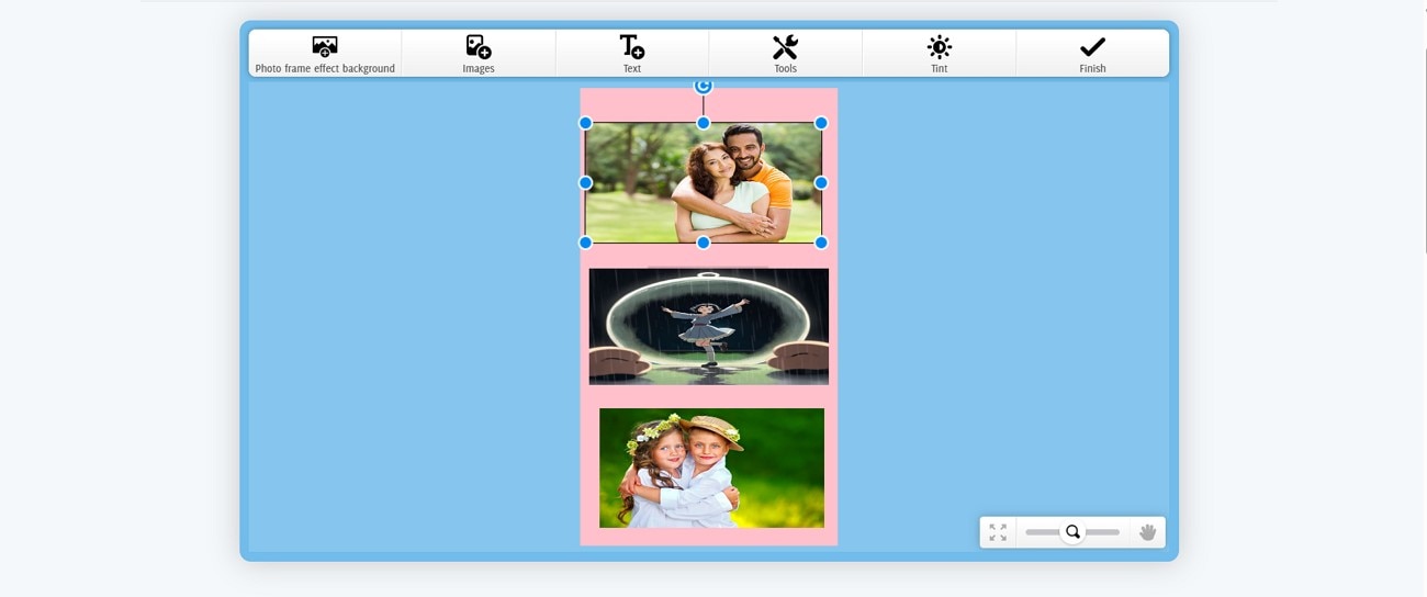 choose pixiz online montage maker