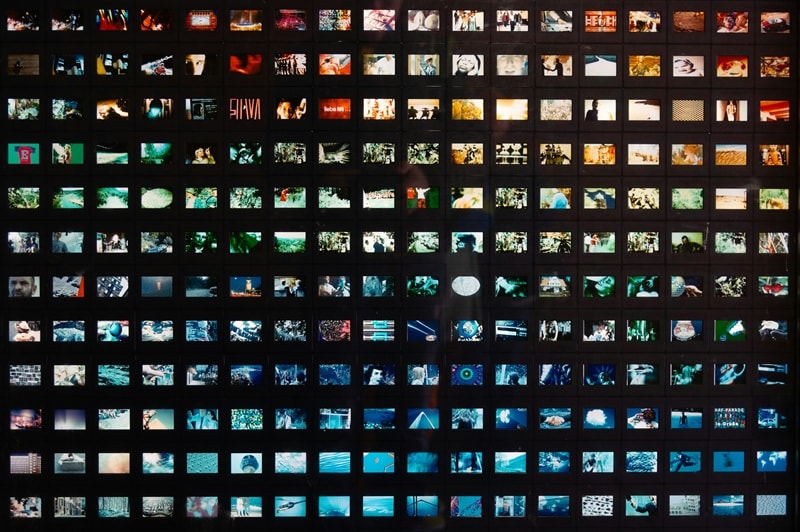 pile of photos for slideshow