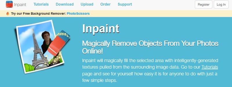 inpaint online tool