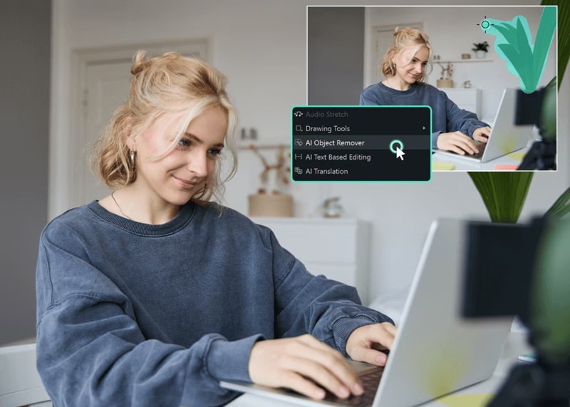 remove stickers with wondershare filmora