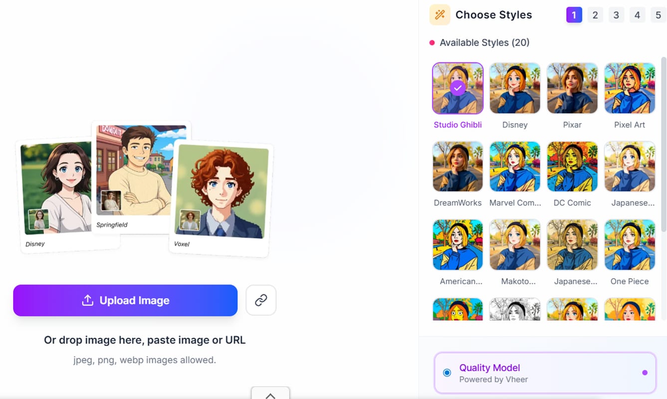 image to cartoon photo to cartoon