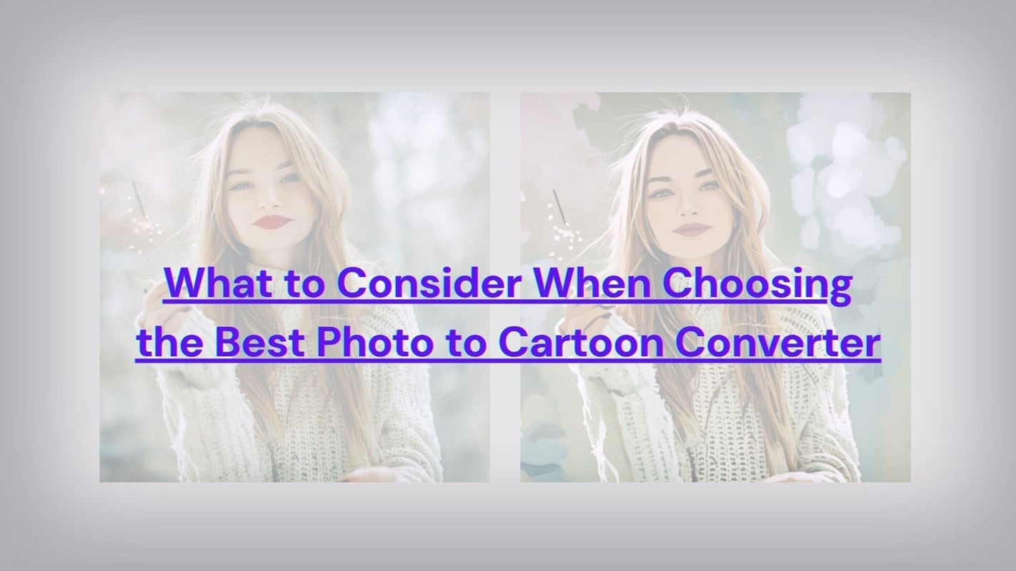 choosing the best photo to cartoon converter