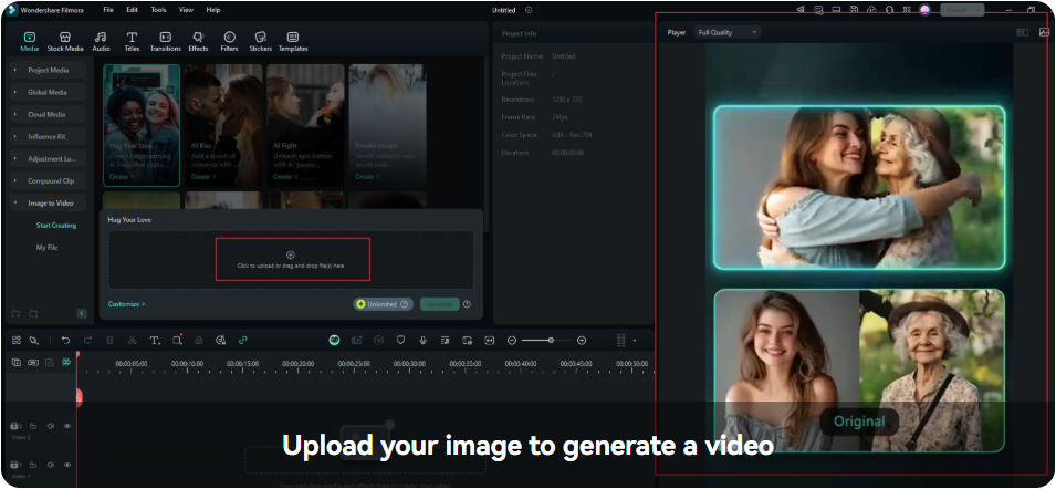 add effects transition and background music