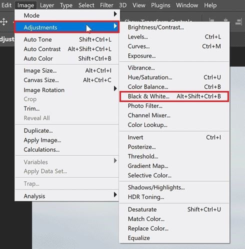 new adjustment layer