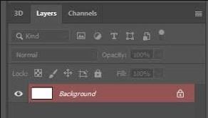 red layer in photoshop